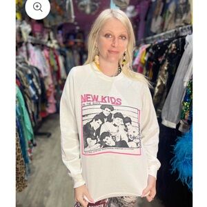 NWOT Spark Pretty Vintage New Kids on the Block Sweatshirt